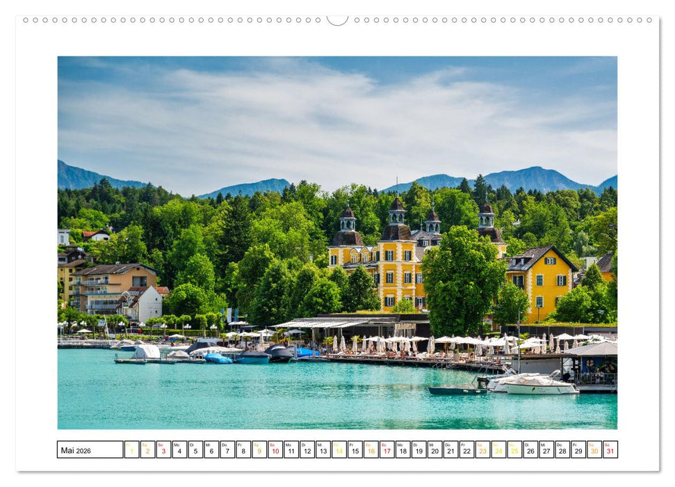 Rund um den Wörthersee in Österreich (CALVENDO Wandkalender 2026)