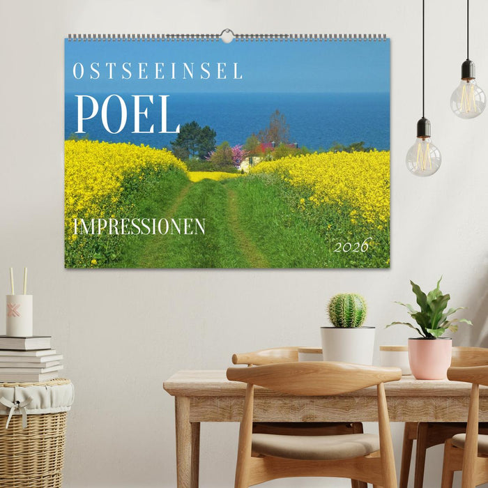 Ostseeinsel Poel - Küstenimpressionen (CALVENDO Wandkalender 2026)