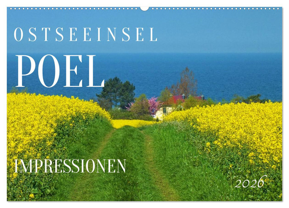 Ostseeinsel Poel - Küstenimpressionen (CALVENDO Wandkalender 2026)