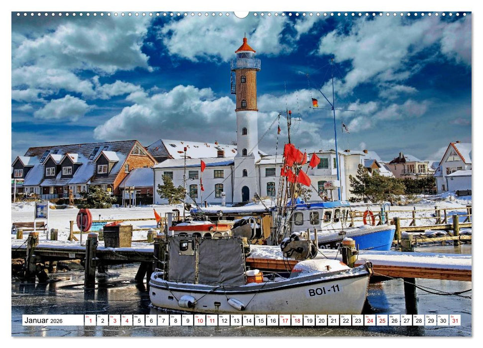 Ostseeinsel Poel - Küstenimpressionen (CALVENDO Wandkalender 2026)