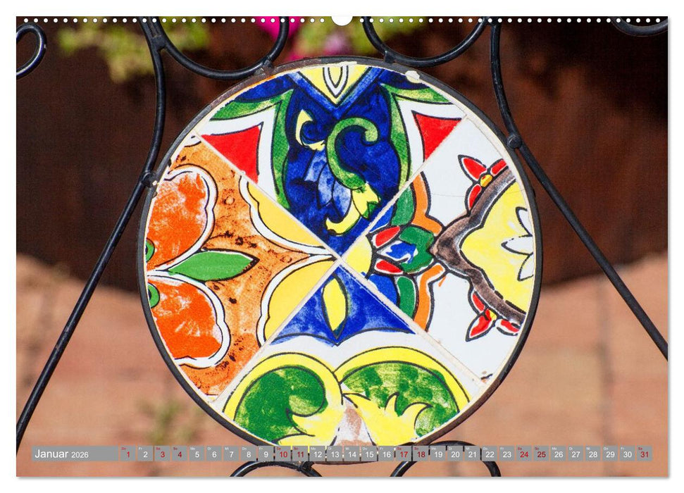 Farben Harmonie im Kontrast (CALVENDO Premium Wandkalender 2026)