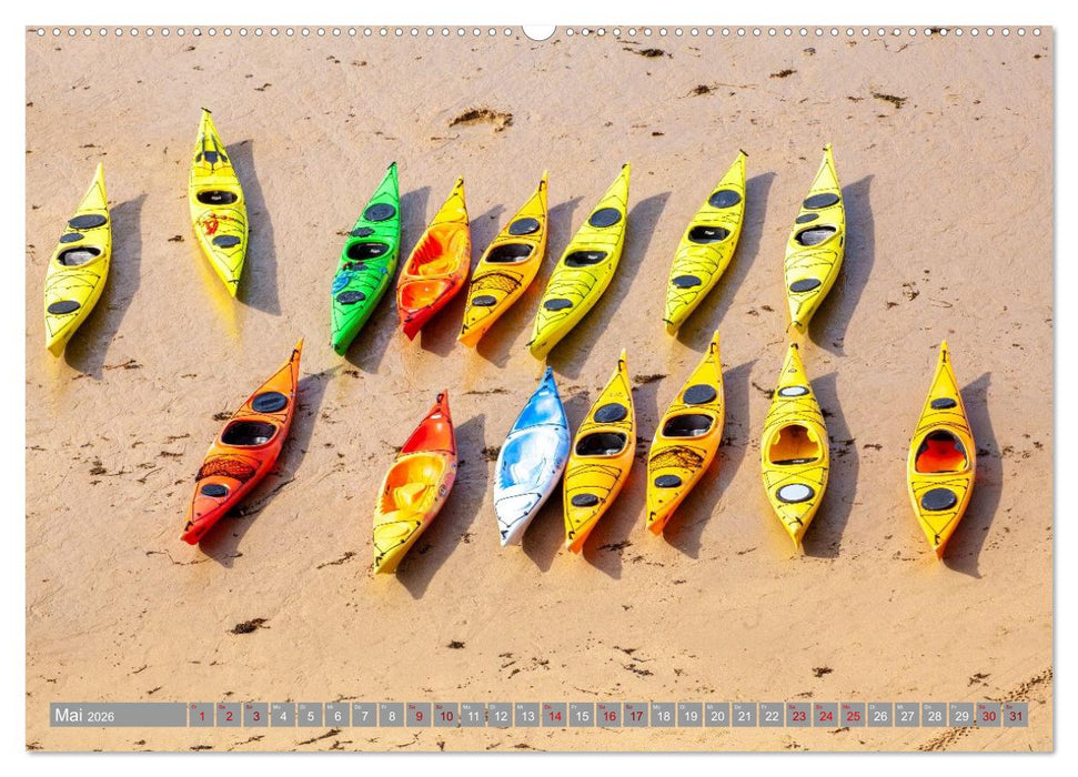 Farben Harmonie im Kontrast (CALVENDO Premium Wandkalender 2026)