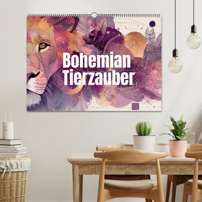 Bohemian Tierzauber (CALVENDO Wandkalender 2026)