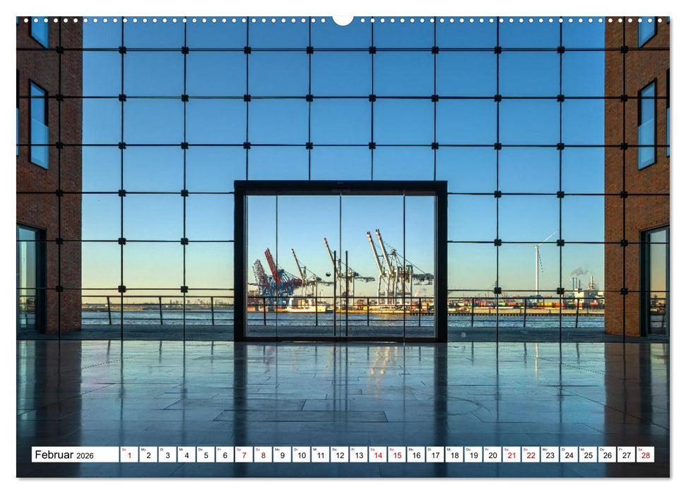 Urbane Impressionen: Hansestadt Hamburg - Tor zur Welt (CALVENDO Premium Wandkalender 2026)