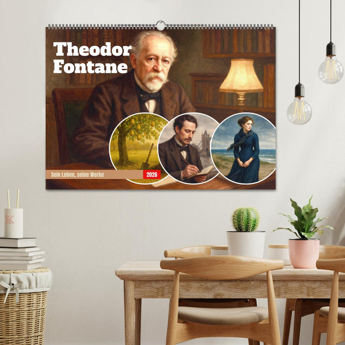 Theodor Fontane (CALVENDO Wandkalender 2026)