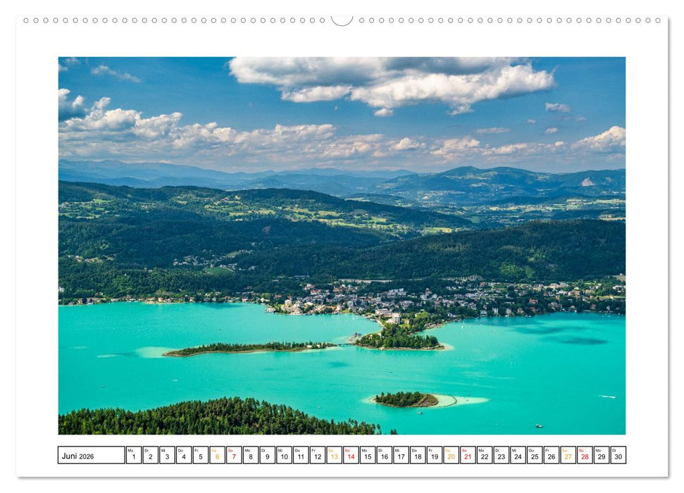 Rund um den Wörthersee in Österreich (CALVENDO Premium Wandkalender 2026)