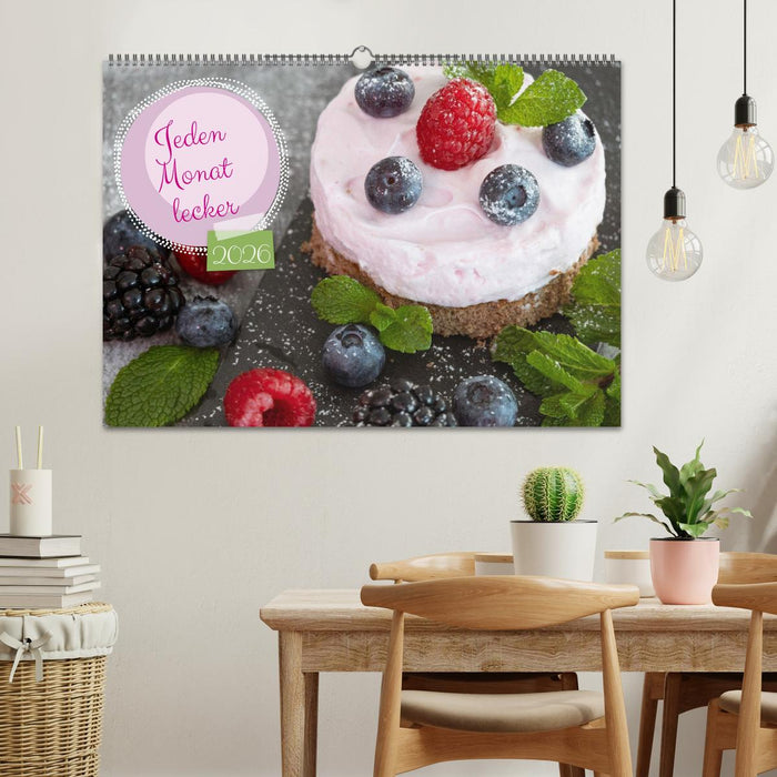 Jeden Monat lecker (CALVENDO Wandkalender 2026)