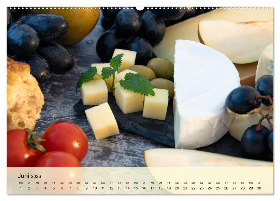 Jeden Monat lecker (CALVENDO Wandkalender 2026)