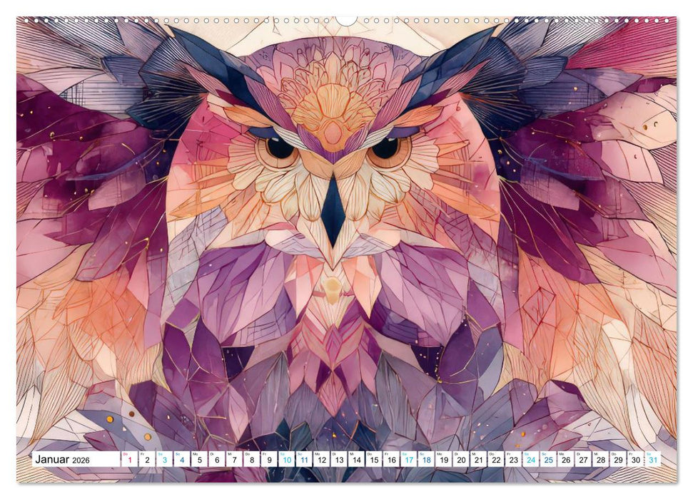 Bohemian Tierzauber (CALVENDO Premium Wandkalender 2026)