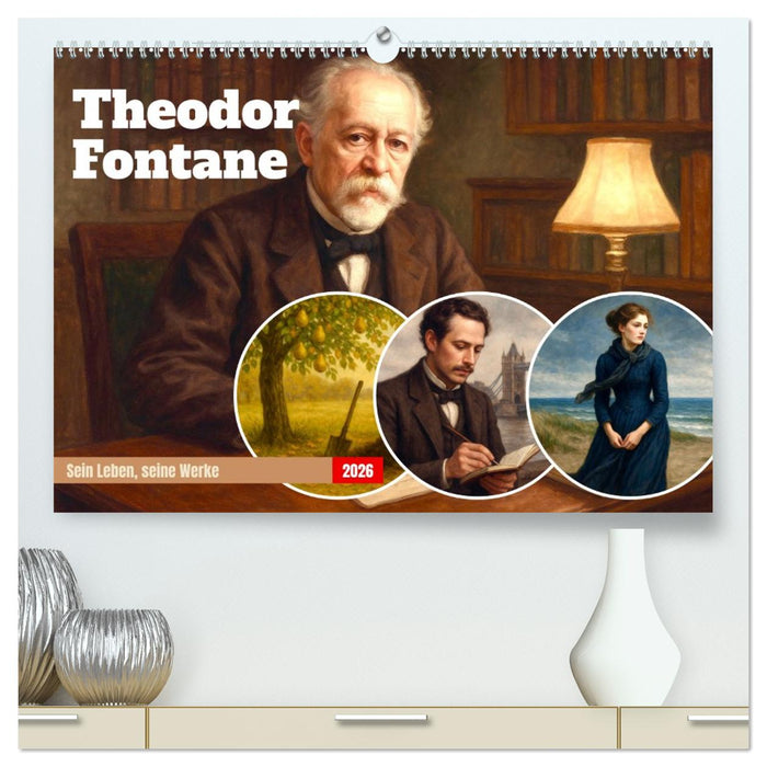 Theodor Fontane (CALVENDO Premium Wandkalender 2026)