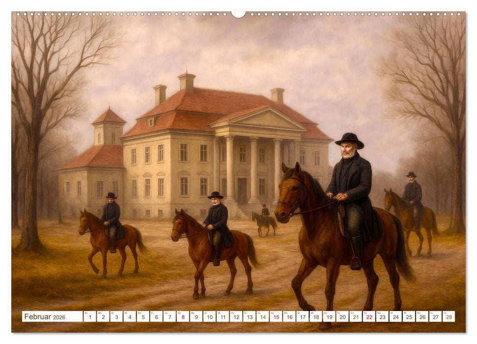 Theodor Fontane (CALVENDO Premium Wandkalender 2026)