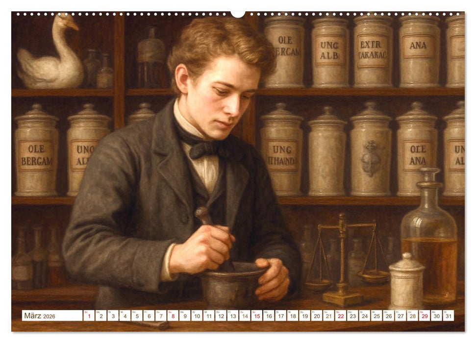 Theodor Fontane (CALVENDO Premium Wandkalender 2026)