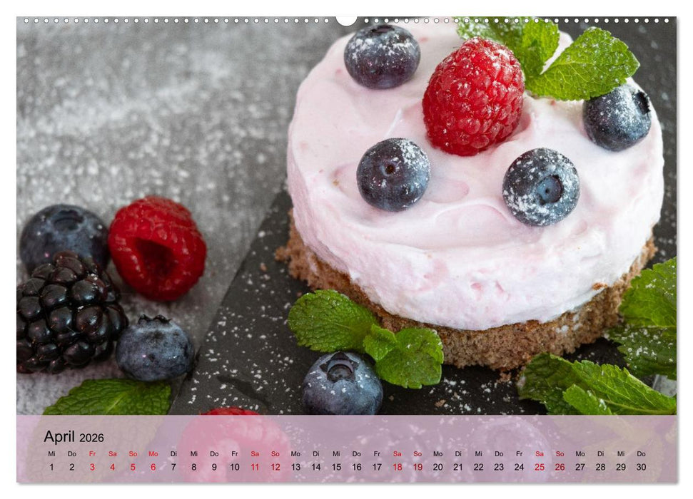 Jeden Monat lecker (CALVENDO Premium Wandkalender 2026)