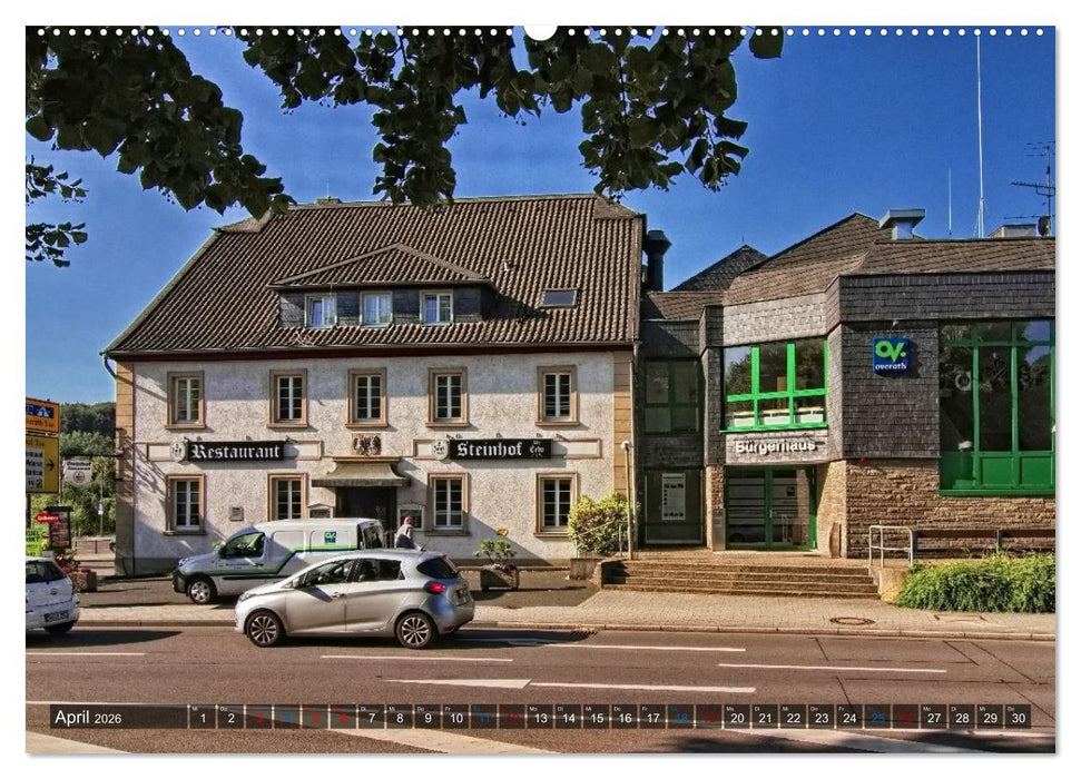 Stadtansichten Overath - Die charmante Stadt an Agger und Sülz (CALVENDO Wandkalender 2026)