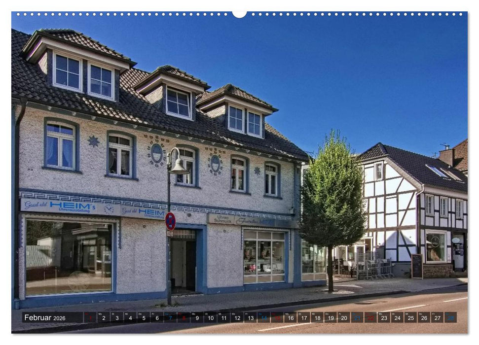 Stadtansichten Overath - Die charmante Stadt an Agger und Sülz (CALVENDO Premium Wandkalender 2026)