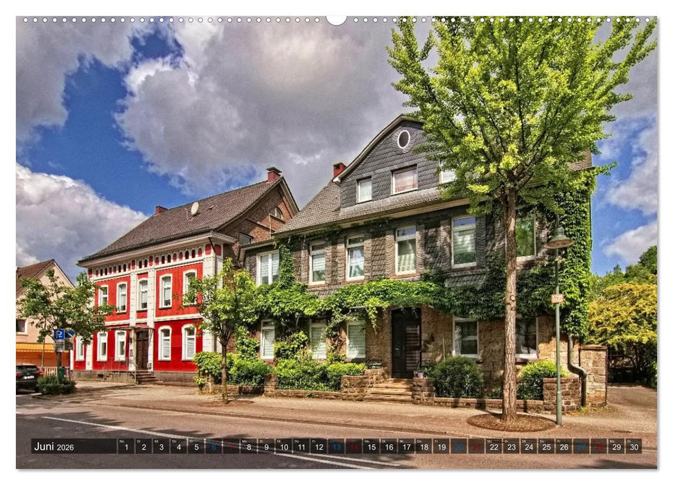 Stadtansichten Overath - Die charmante Stadt an Agger und Sülz (CALVENDO Premium Wandkalender 2026)