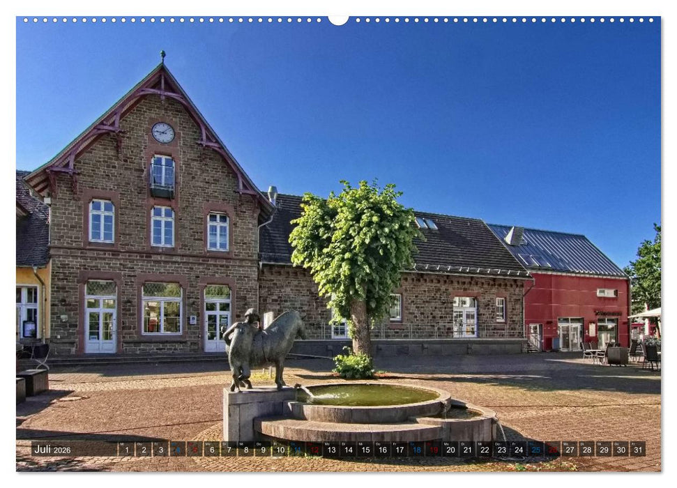 Stadtansichten Overath - Die charmante Stadt an Agger und Sülz (CALVENDO Premium Wandkalender 2026)