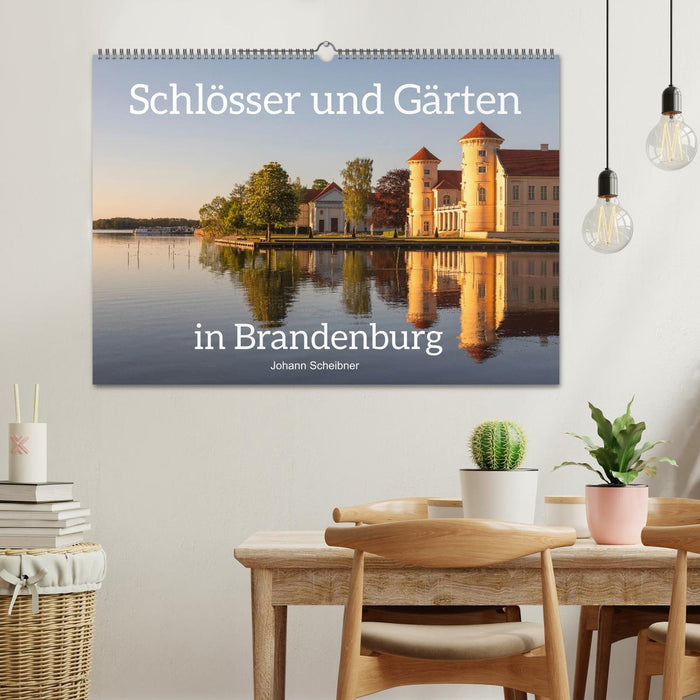 Schlösser und Gärten in Brandenburg (CALVENDO Wandkalender 2026)