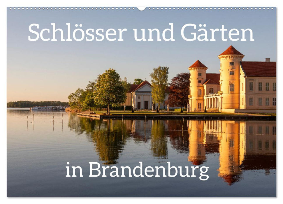 Schlösser und Gärten in Brandenburg (CALVENDO Wandkalender 2026)