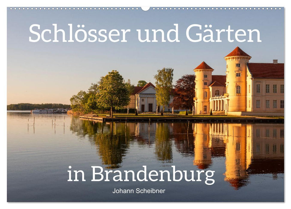 Schlösser und Gärten in Brandenburg (CALVENDO Wandkalender 2026)