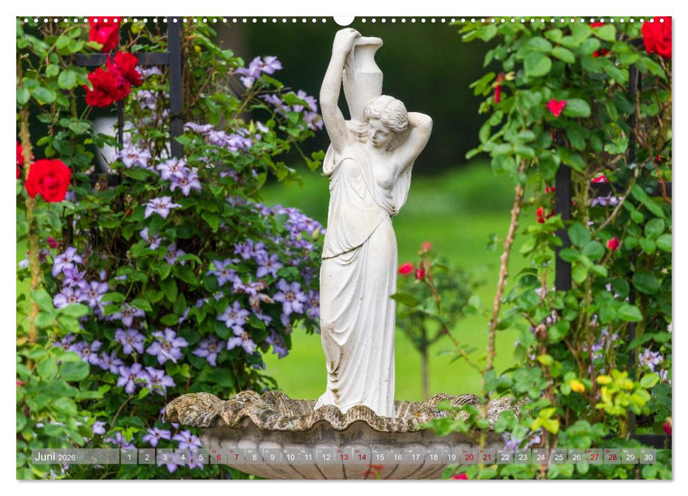 Schlösser und Gärten in Brandenburg (CALVENDO Wandkalender 2026)