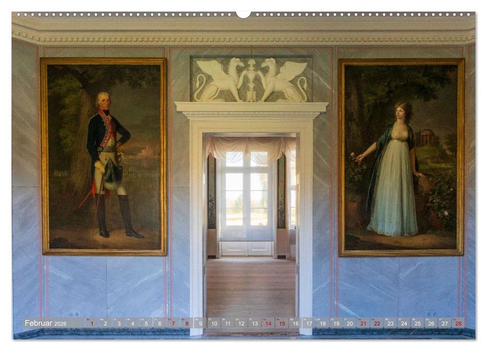 Schlösser und Gärten in Brandenburg (CALVENDO Premium Wandkalender 2026)