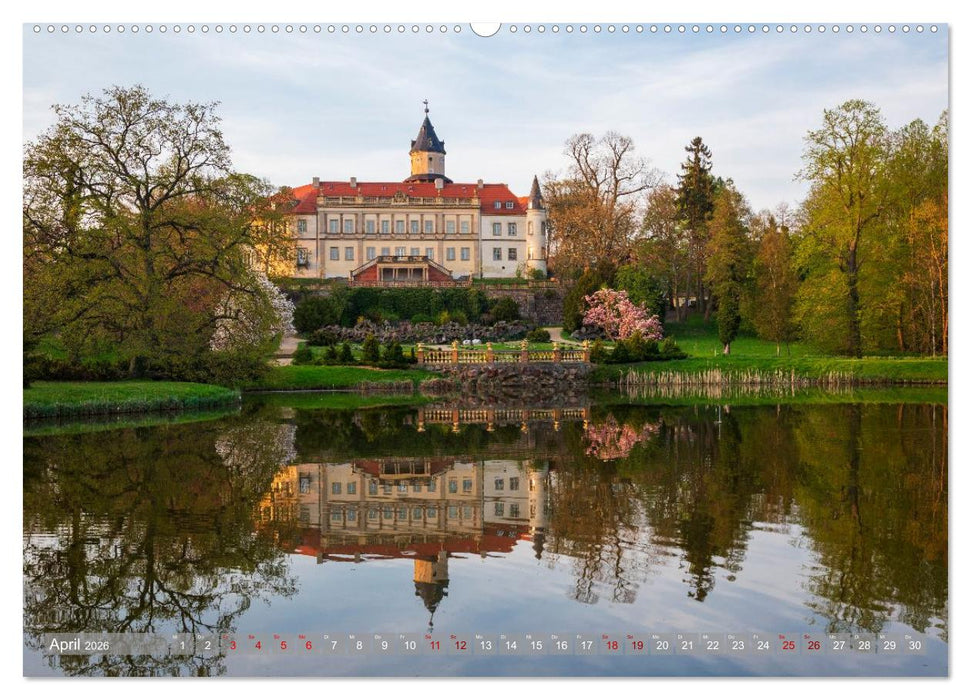 Schlösser und Gärten in Brandenburg (CALVENDO Premium Wandkalender 2026)