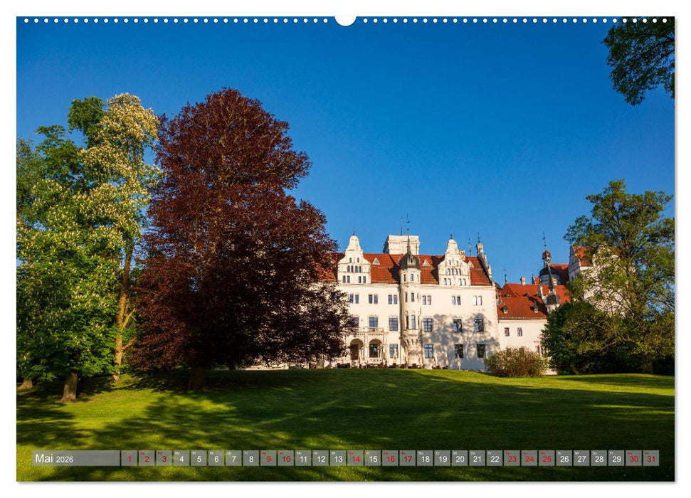 Schlösser und Gärten in Brandenburg (CALVENDO Premium Wandkalender 2026)