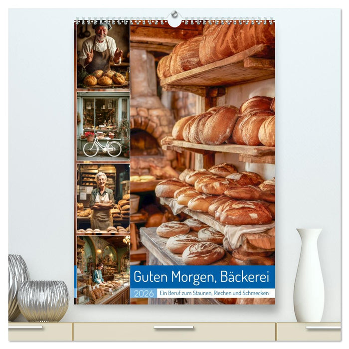 Guten Morgen, Bäckerei (CALVENDO Premium Wandkalender 2026)