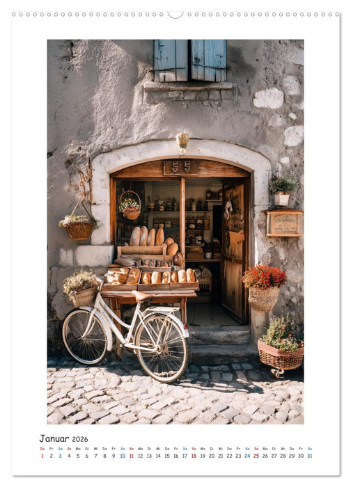 Guten Morgen, Bäckerei (CALVENDO Premium Wandkalender 2026)