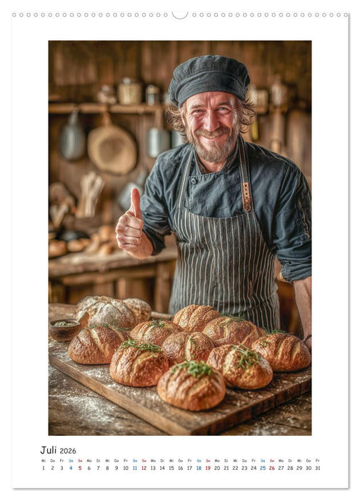 Guten Morgen, Bäckerei (CALVENDO Premium Wandkalender 2026)