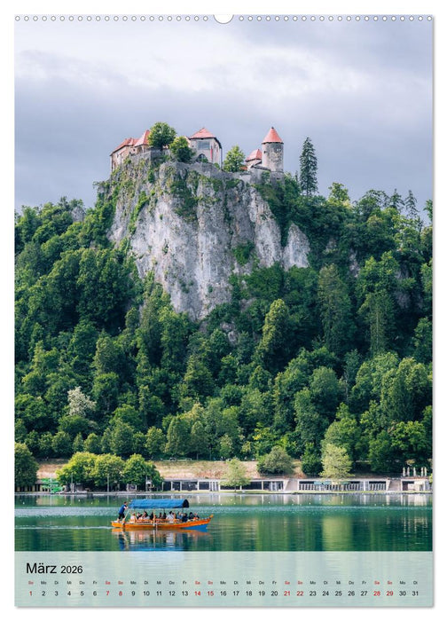Slowenien - Frühlingsimpressionen (CALVENDO Premium Wandkalender 2026)