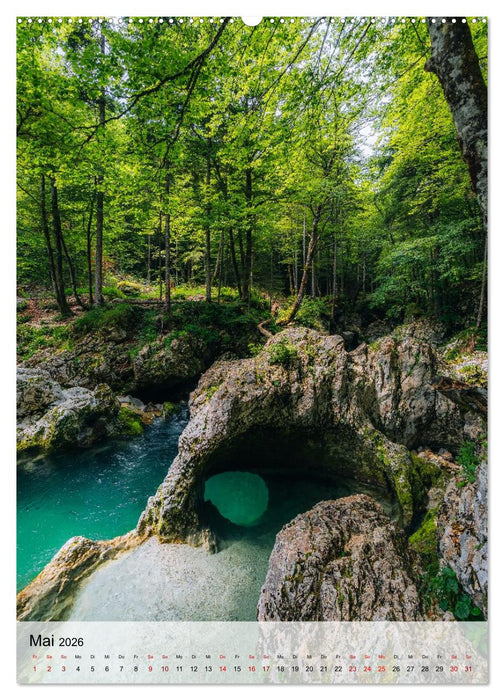 Slowenien - Frühlingsimpressionen (CALVENDO Premium Wandkalender 2026)