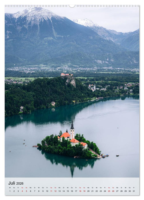 Slowenien - Frühlingsimpressionen (CALVENDO Premium Wandkalender 2026)