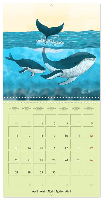 Enchanted Ocean World (CALVENDO Monthly Calendar 2026)