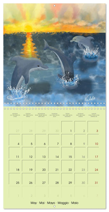 Enchanted Ocean World (CALVENDO Monthly Calendar 2026)