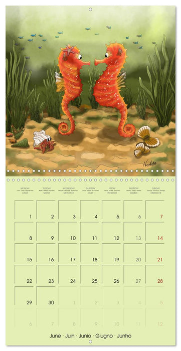 Enchanted Ocean World (CALVENDO Monthly Calendar 2026)
