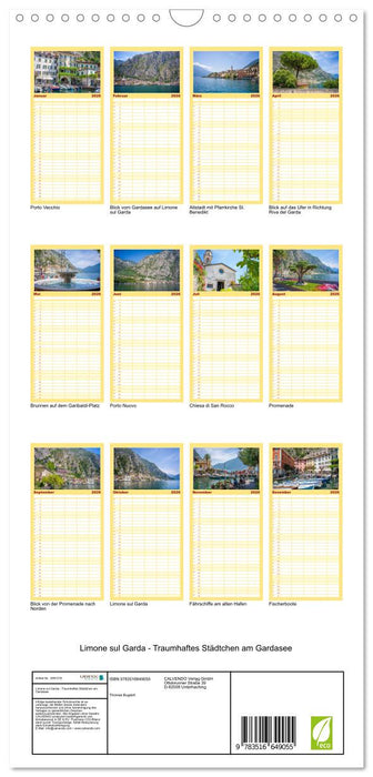Limone sul Garda - Traumhaftes Städtchen am Gardasee (CALVENDO Familienplaner 2026)