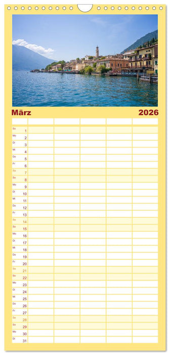 Limone sul Garda - Traumhaftes Städtchen am Gardasee (CALVENDO Familienplaner 2026)