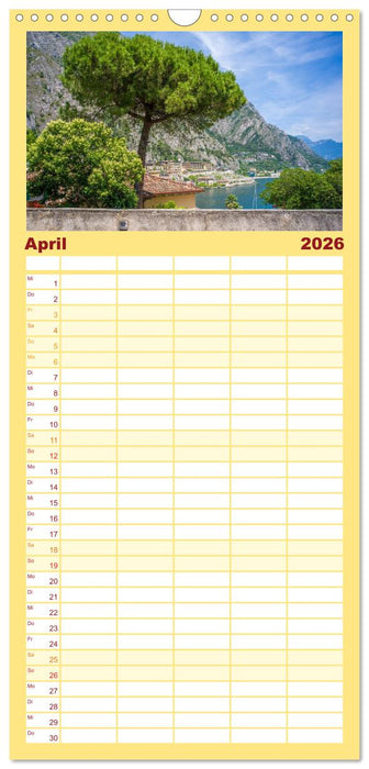 Limone sul Garda - Traumhaftes Städtchen am Gardasee (CALVENDO Familienplaner 2026)