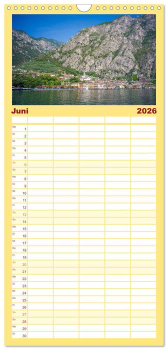 Limone sul Garda - Traumhaftes Städtchen am Gardasee (CALVENDO Familienplaner 2026)