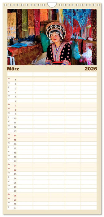 Sehnsuchtsland Thailand (CALVENDO Familienplaner 2026)