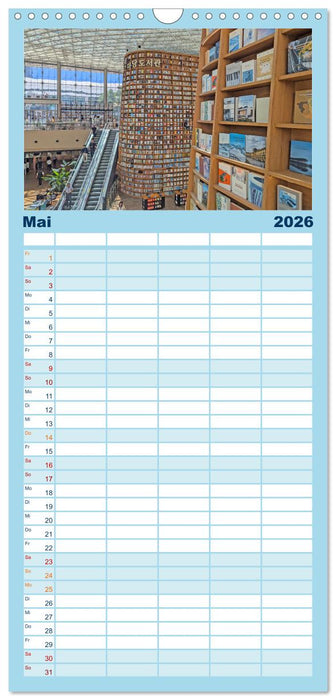 Seoul - Stadt der Kontraste (CALVENDO Familienplaner 2026)