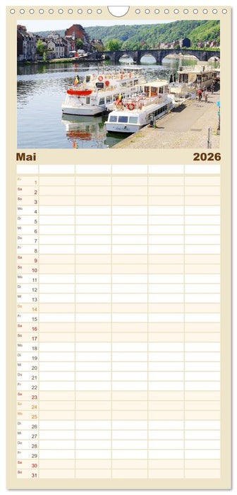 Schönste Städte in Belgien (CALVENDO Familienplaner 2026)