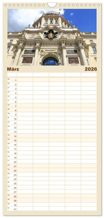 In Berlins Mitte (CALVENDO Familienplaner 2026)