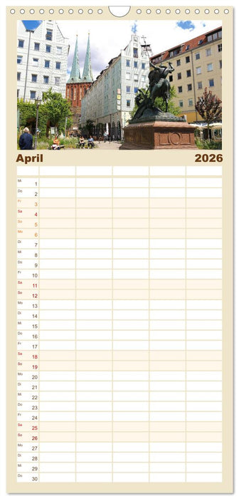 In Berlins Mitte (CALVENDO Familienplaner 2026)