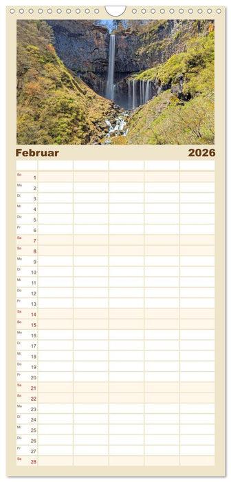 Japan entdecken Tokio, Osaka & mehr (CALVENDO Familienplaner 2026)