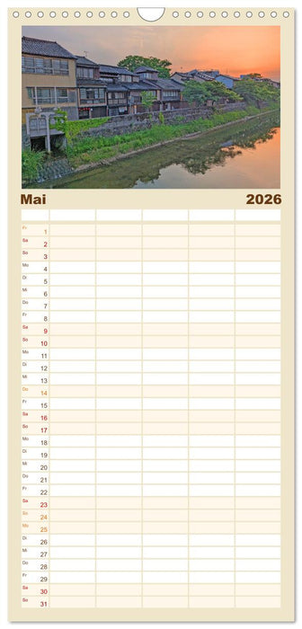 Japan entdecken Tokio, Osaka & mehr (CALVENDO Familienplaner 2026)