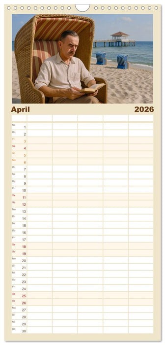 Thomas Mann. Sein Leben, seine Werke (CALVENDO Familienplaner 2026)