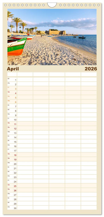 Tunesien. Magie des Orients (CALVENDO Familienplaner 2026)